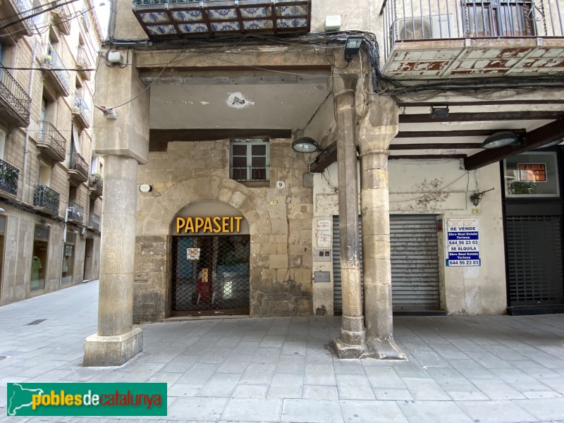 Tortosa - Porxos del carrer de l'Àngel