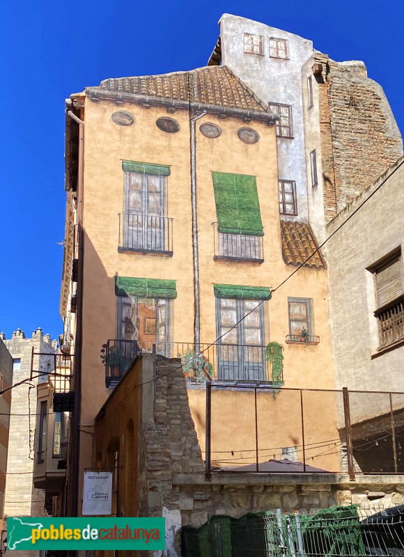 Tortosa - Mural del Forn de la Canonja
