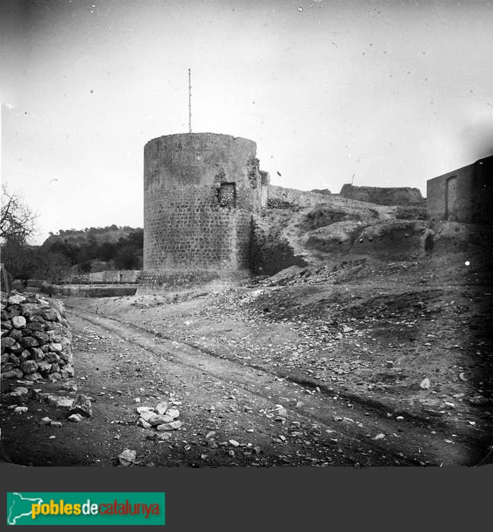 Tortosa - Torre del Cèlio - Salvany 1923 (Foto: Josep Salvany -Fons Salvany. Biblioteca de Catalunya-, 1923) Tortosa - Torre del Cèlio - Salvany 1923