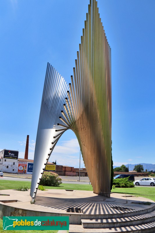 Tortosa - Escultura del Bimil·lenari (Foto: Albert Esteves, 2021) Tortosa - Escultura del Bimil·lenari