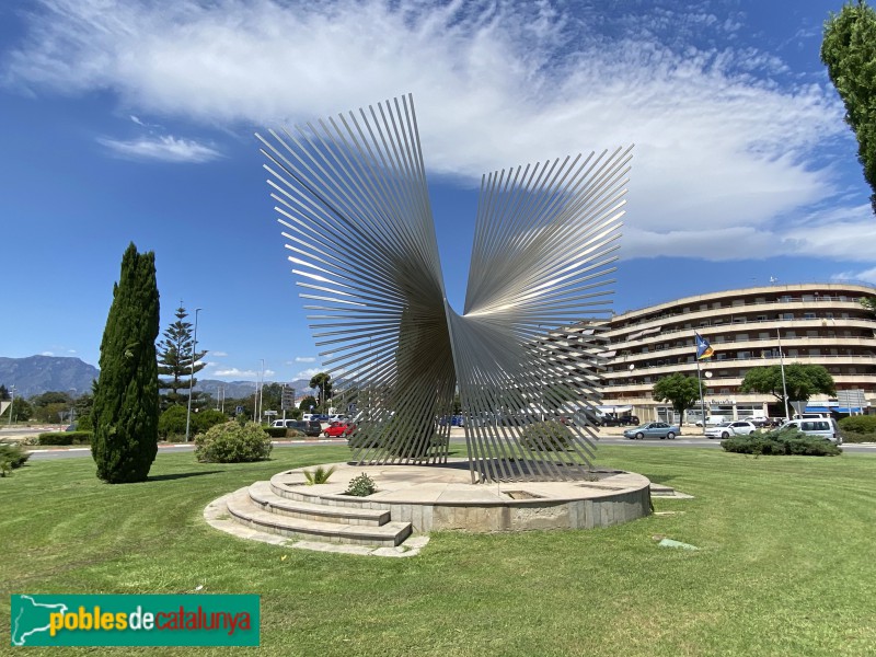 Tortosa - Escultura del Bimil·lenari (Foto: Albert Esteves, 2021) Tortosa - Escultura del Bimil·lenari