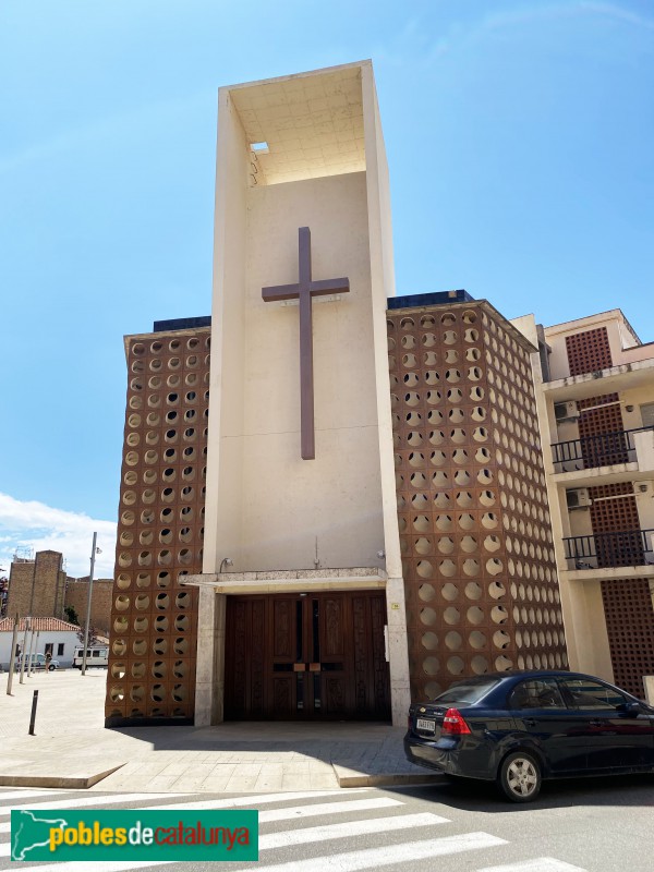 Tortosa - Església de la Mare de Déu dels Dolors (Foto: Albert Esteves, 2021) Tortosa - Església de la Mare de Déu dels Dolors