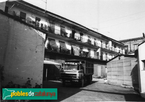 Tortosa - Casa dels Nassos. Façana interior