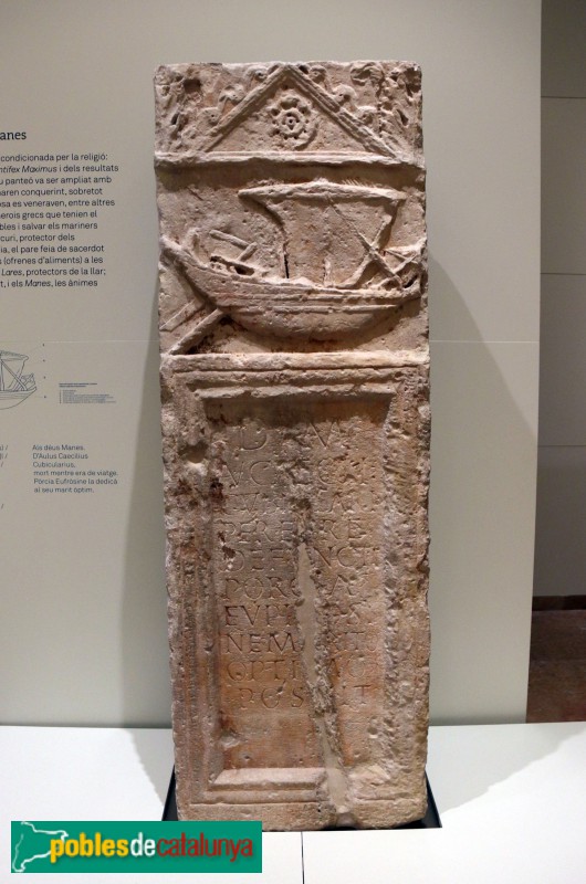 Museu de Tortosa - Estela funerària (segle II)