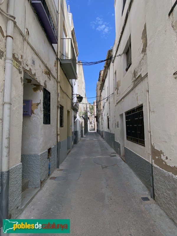 Tortosa - Carrer de l'antic call jueu (Foto: Albert Esteves, 2021) Tortosa - Carrer de l'antic call jueu