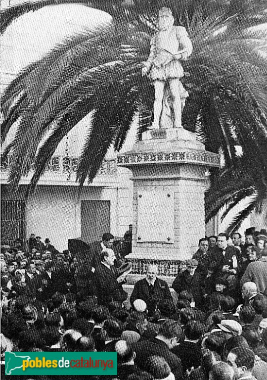 Homenatge a Rusiñol a Sitges, 1926