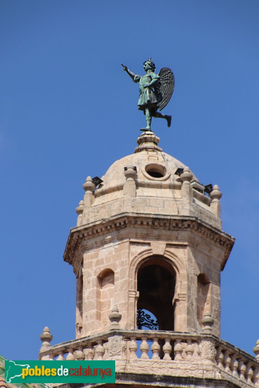 El Vendrell - Església de Sant Salvador. Campanar