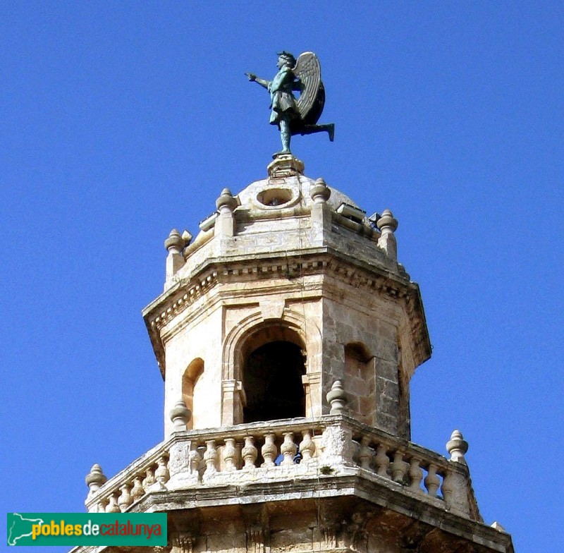 El Vendrell - Església de Sant Salvador. Campanar