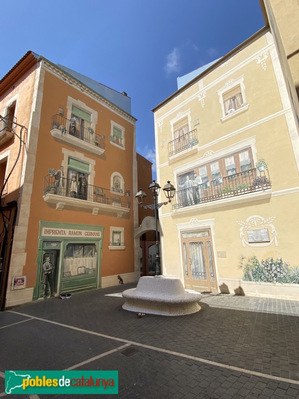 El Vendrell - Murals de la plaça Ramon i Vidales