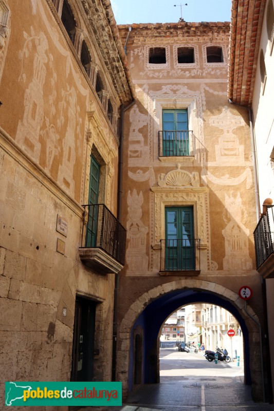 El Vendrell - Esgrafiats de la Casa del Pardo