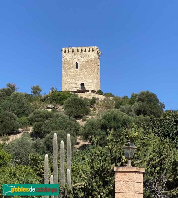 Tortosa - Torre de Campredó (Foto: Albert Esteves, 2021) Tortosa - Torre de Campredó