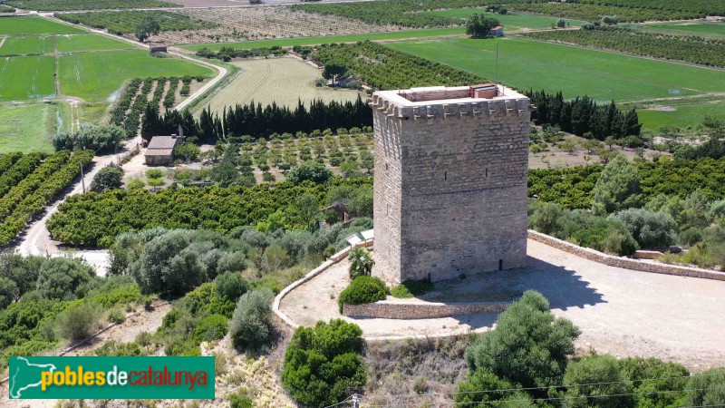 Tortosa - Torre de Campredó (Foto: Francesc Vidal-Barraquer, 2020) Tortosa - Torre de Campredó