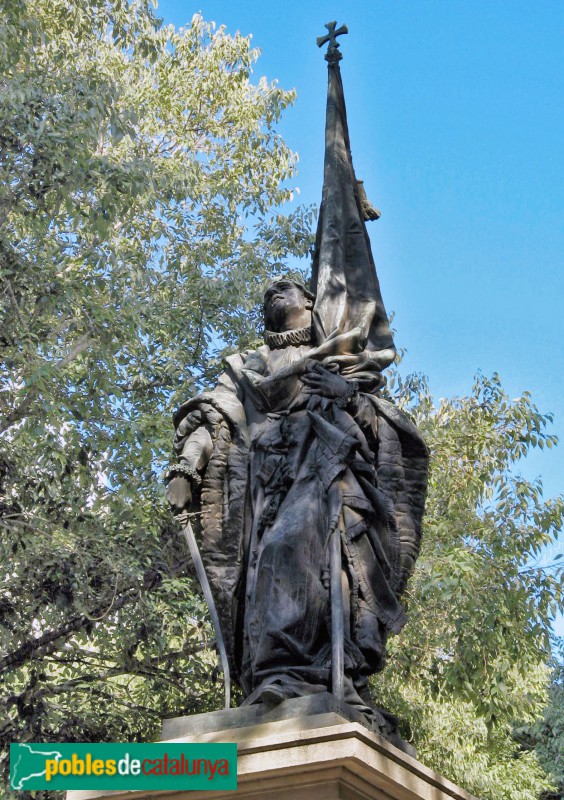 Barcelona - Monument a Rafael Casanova