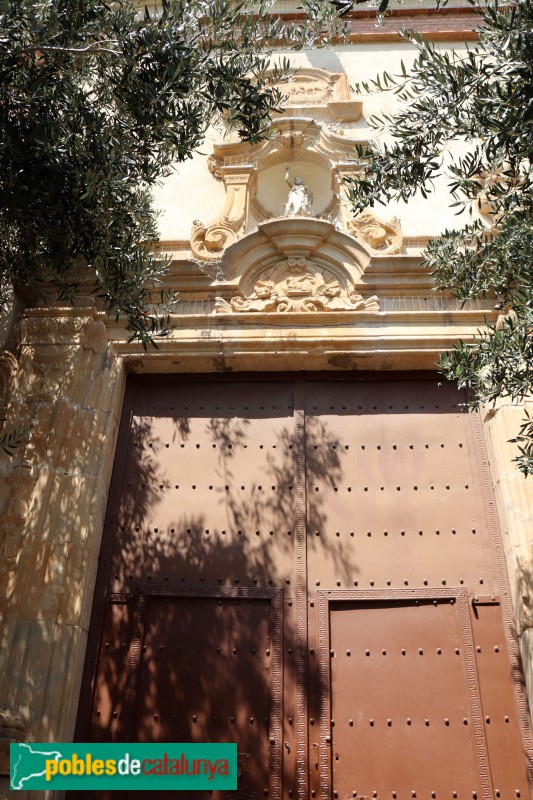 Vilassar de Mar - Església de Sant Joan. Portada