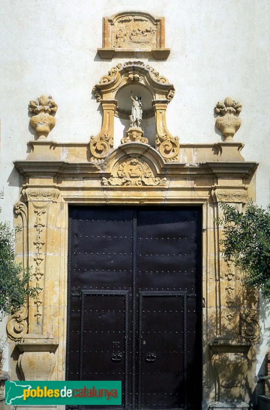 Vilassar de Mar - Església de Sant Joan. Portada