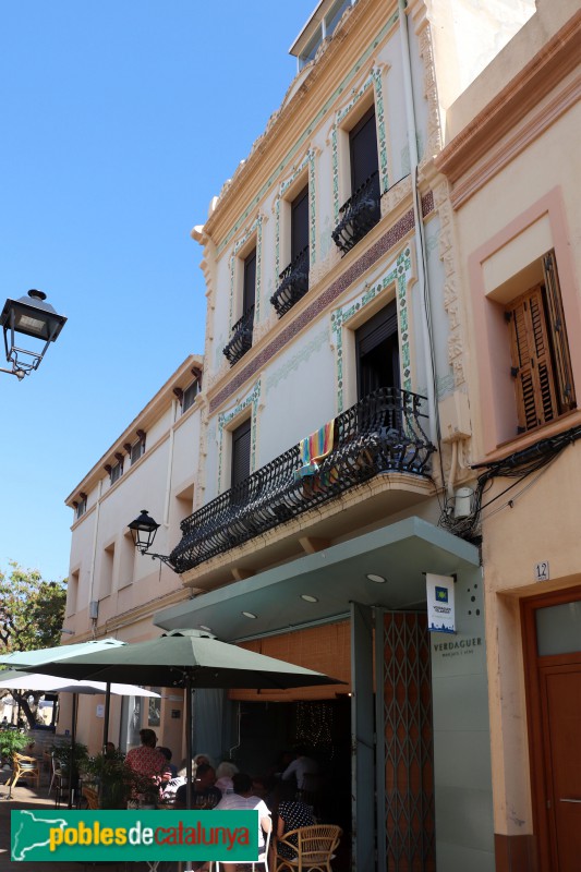 Vilassar de Mar - Can Verdaguer (Foto: Albert Esteves, 2021) Vilassar de Mar - Can Verdaguer