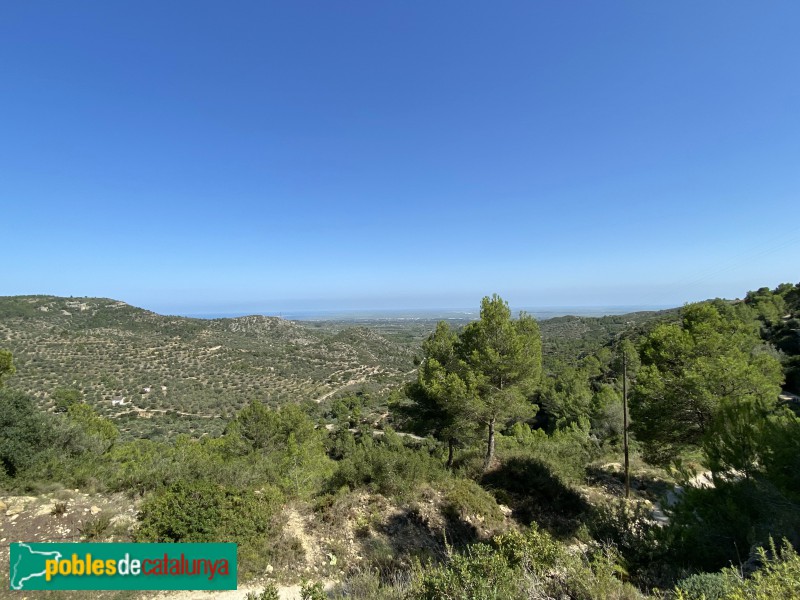 Tortosa - Panoràmica des del Coll de l'Alba