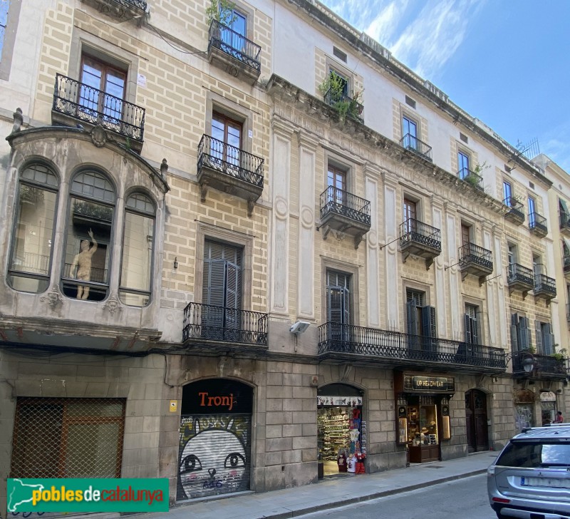 Barcelona - Casa Gomis. Princesa, 16-18