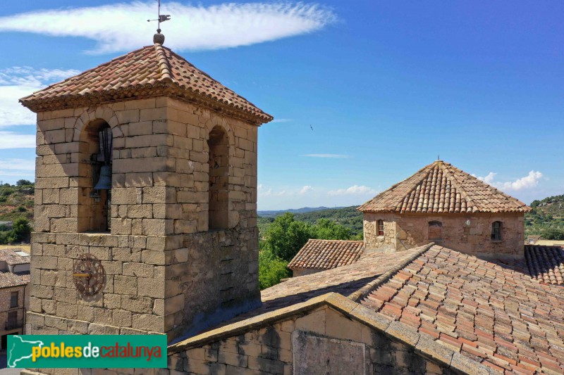 La Pobla de Cérvoles - Església de Santa Maria de la Junquera (Foto: Francesc Vidal-Barraquer, 2021) La Pobla de Cérvoles - Església de Santa Maria de la Junquera
