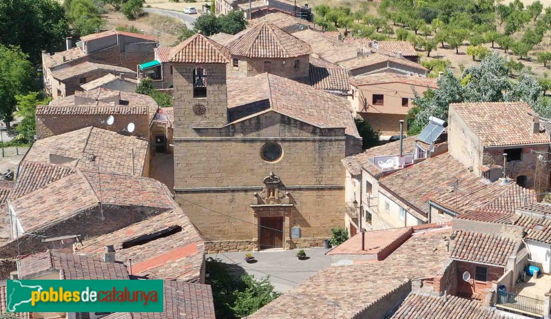 La Pobla de Cérvoles - Església de Santa Maria de la Junquera