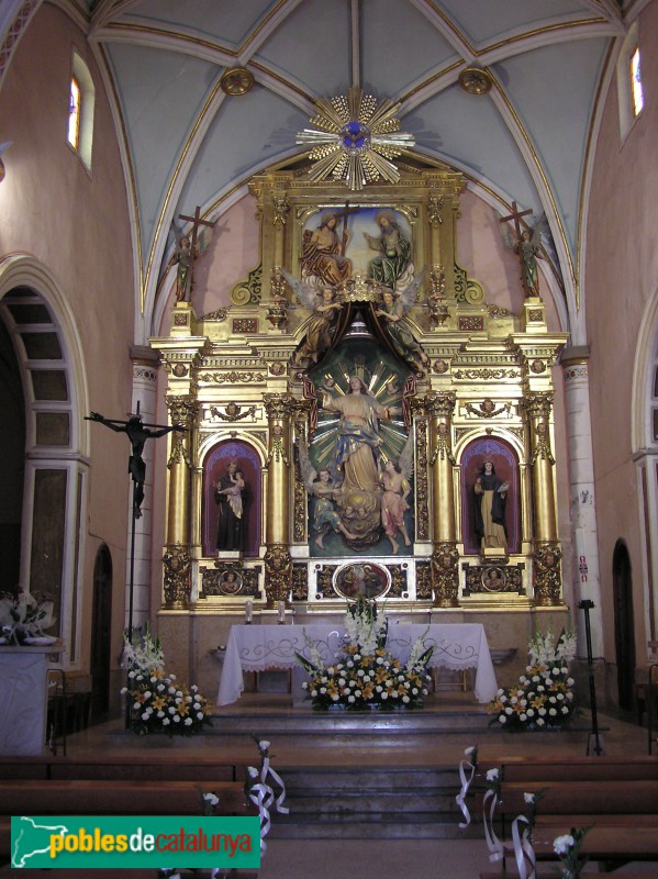 Xerta - Església de l'Assumpció. Interior (Foto: <i>Osikerda1</i>, 2004) Xerta - Església de l'Assumpció. Interior
