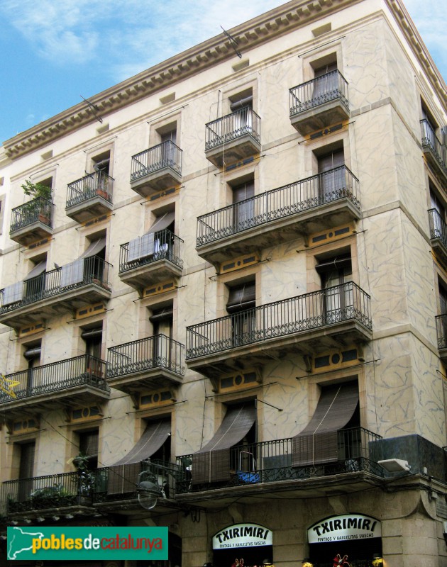 Barcelona - Carrer Princesa, 11 (Casa Salvi Noguera)