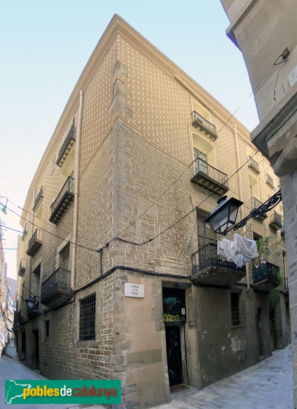 Barcelona - Carrer Mirallers, 10B (Foto: Albert Esteves, 2020) Barcelona - Carrer Mirallers, 10B