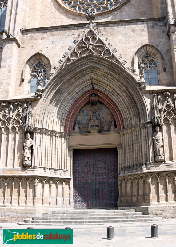 Barcelona - Santa Maria del Mar. Portalada