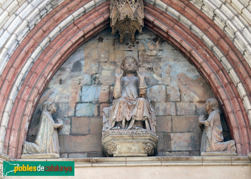 Barcelona - Santa Maria del Mar. Portalada