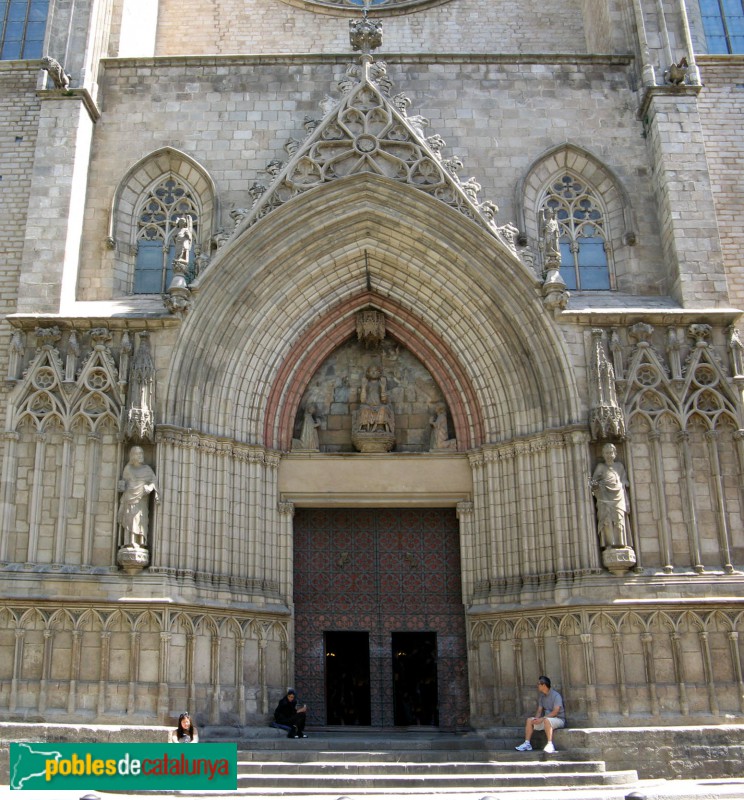 Barcelona - Santa Maria del Mar. Portalada