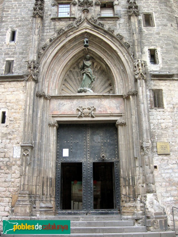 Barcelona - Santa Maria del Mar. Porta del Born