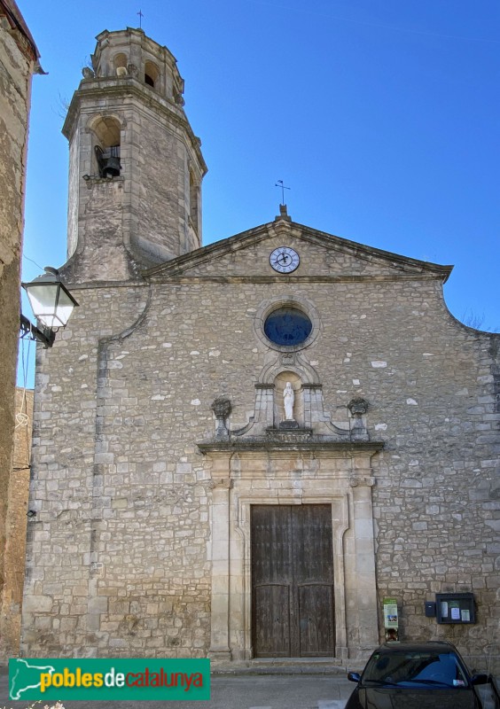 Tarrés - Església de l'Assumpta (Foto: Albert Esteves, 2021) Tarrés - Església de l'Assumpta