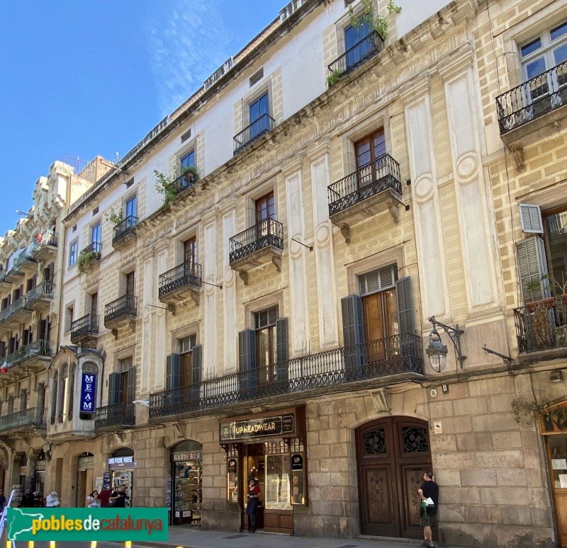 Barcelona - Casa Gomis. Princesa, 16-18