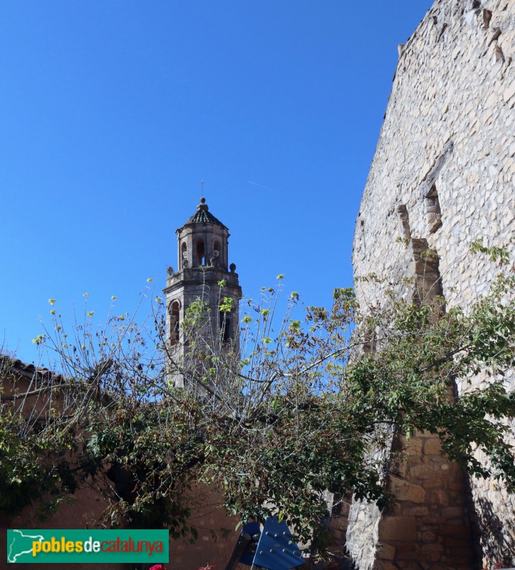 Tarrés. Campanar de l'església