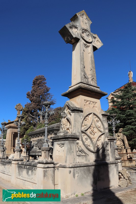 El Masnou - Cementiri. Panteó Jacint Maristany