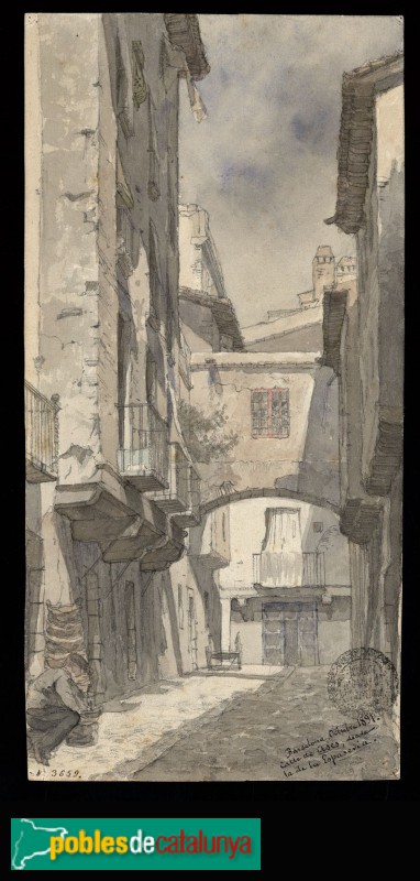 Carrer dels Ases (Arxiu Històric Ciutat de Barcelona)