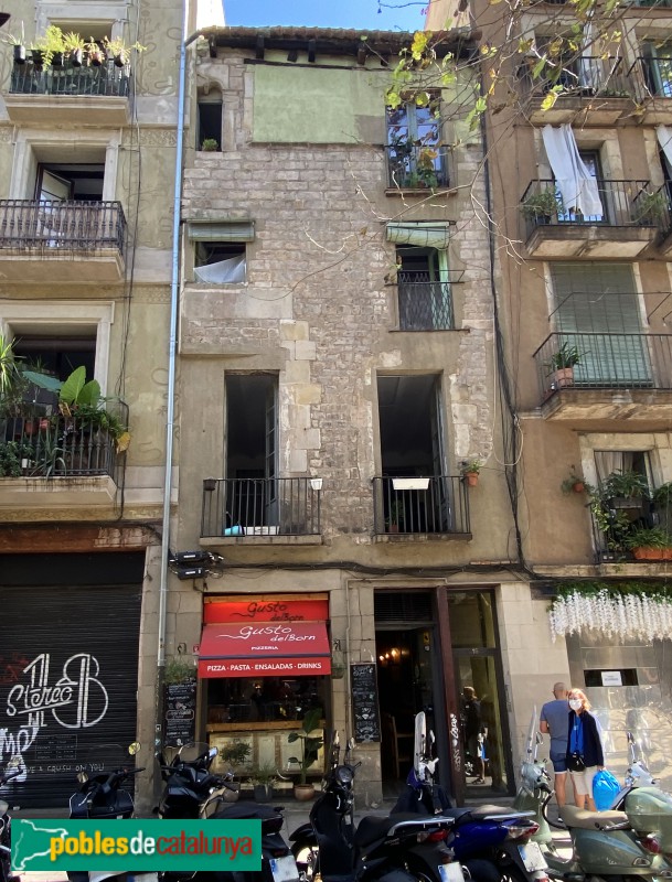 Barcelona - Passeig del Born, 16 (Foto: Albert Esteves, 2021) Barcelona - Passeig del Born, 16