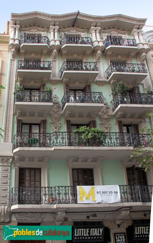 Barcelona - Carrer del Rec, 30 (Foto: Albert Esteves, 2015) Barcelona - Carrer del Rec, 30