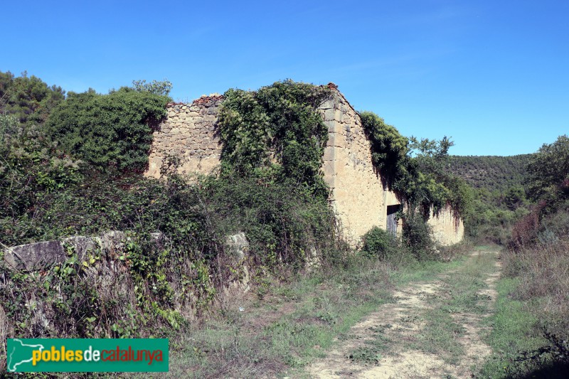 Fulleda - Construcció de pedra, al costat de la Font Vella