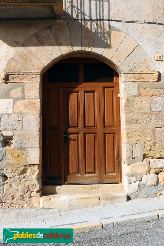 Vimbodí - Porta de la rectoria