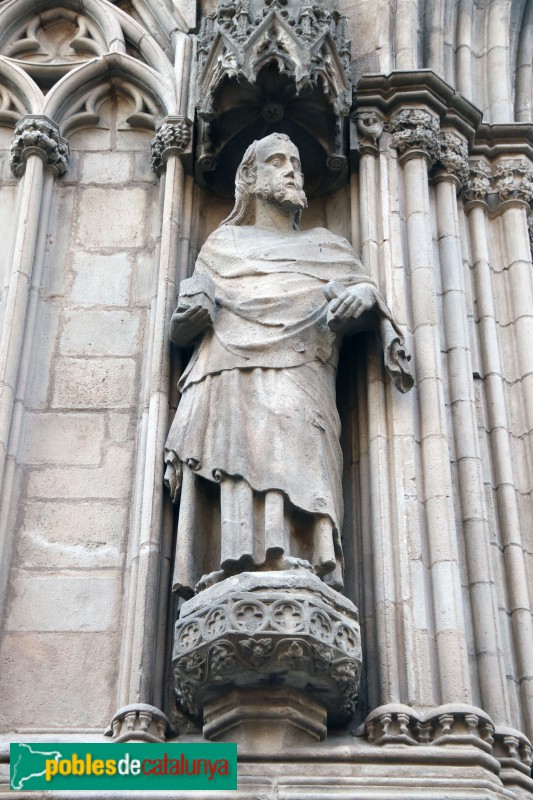 Barcelona - Santa Maria del Mar. Portalada