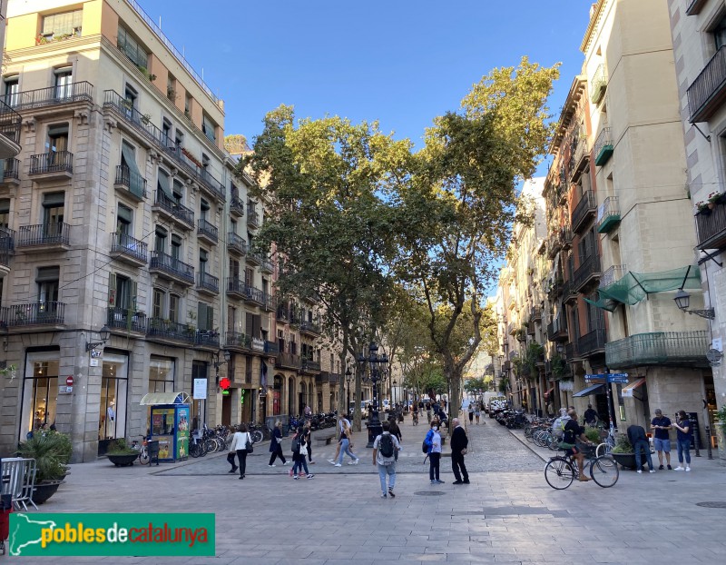Barcelona - Passeig del Born (Foto: Albert Esteves, 2021) Barcelona - Passeig del Born
