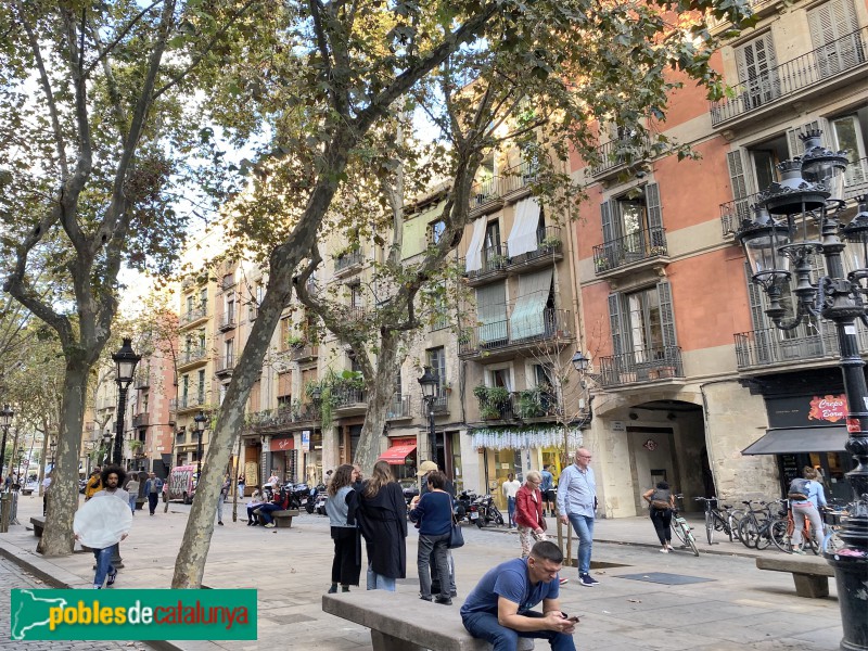 Barcelona - Passeig del Born (Foto: Albert Esteves, 2021) Barcelona - Passeig del Born