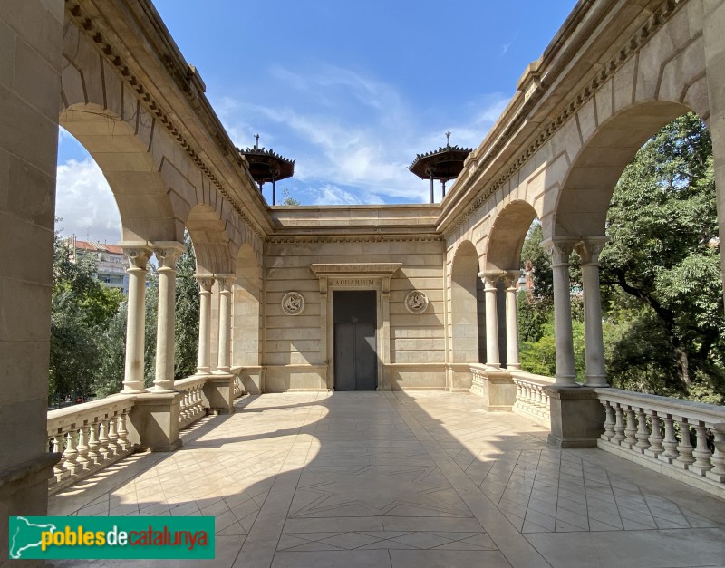 Barcelona - Parc de la Ciutadella. Cascada