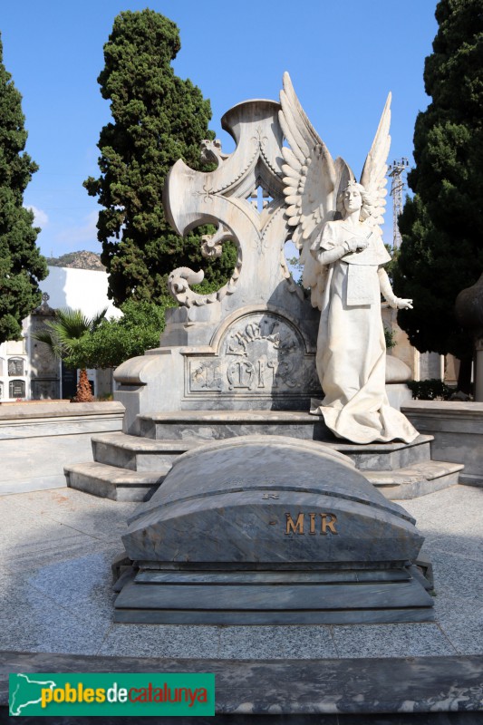 Vilassar de Mar - Cementiri. Sepulcre Mir-Mir