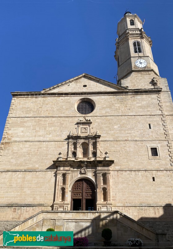 Les Borges Blanques - Església de l'Assumpta (Foto: Albert Esteves, 2021) Les Borges Blanques - Església de l'Assumpta