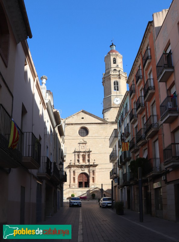 Les Borges Blanques - Església de l'Assumpta (Foto: Albert Esteves, 2021) Les Borges Blanques - Església de l'Assumpta