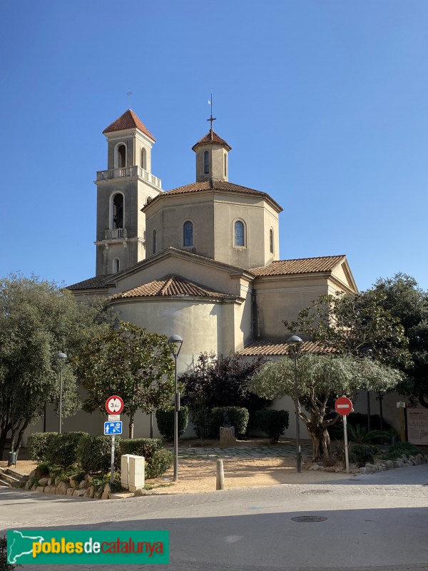 Vilassar de Dalt - Església de Sant Genís (Foto: Albert Esteves, 2021) Vilassar de Dalt - Església de Sant Genís