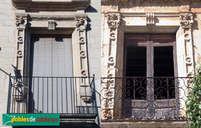 Les Borges Blanques - Cal Ferrer de Tall i Cal Massot del Palau d'Anglesola