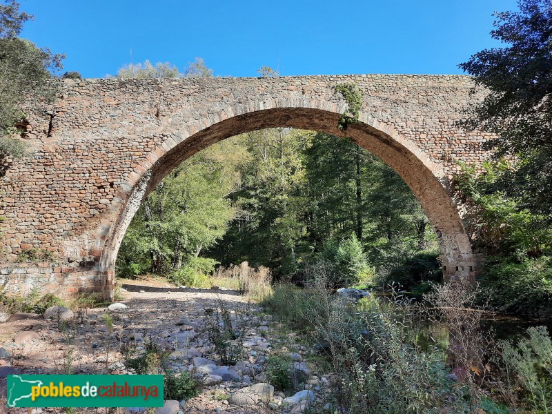 Vilanova de Sau - Pont de Malafogassa (Foto: Ferran Artigas, 2021) Vilanova de Sau - Pont de Malafogassa